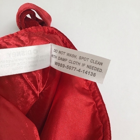 Disney Parks Santa Mickey Mouse Christmas Stocking HoHoHo Holly Snow Holiday Red - Picture 15 of 16